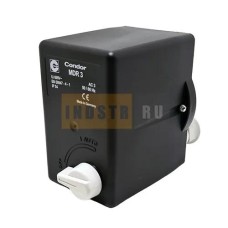 Реле давления (прессостат) Condor MDR 3/11 R3/20 (11 бар, 20А, 3/8″, EV S, 380В) [MDR 3 GFA AAAA 090A110 CHI KXX]